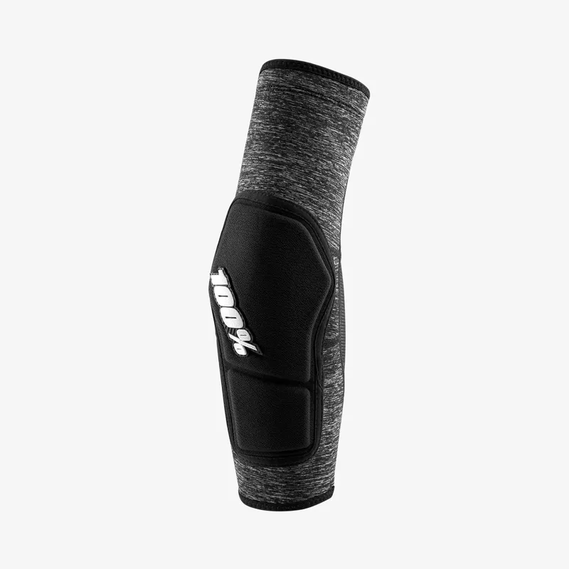 100 Percent Ridecamp Elbow Guard Grey Heather/ Black 